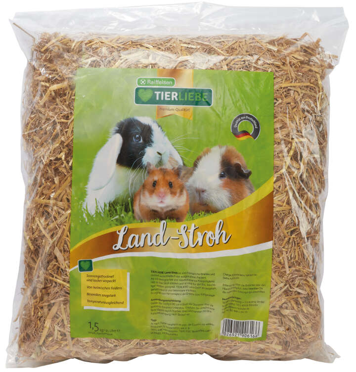 TIERLIEBE Land-Stroheinstreu